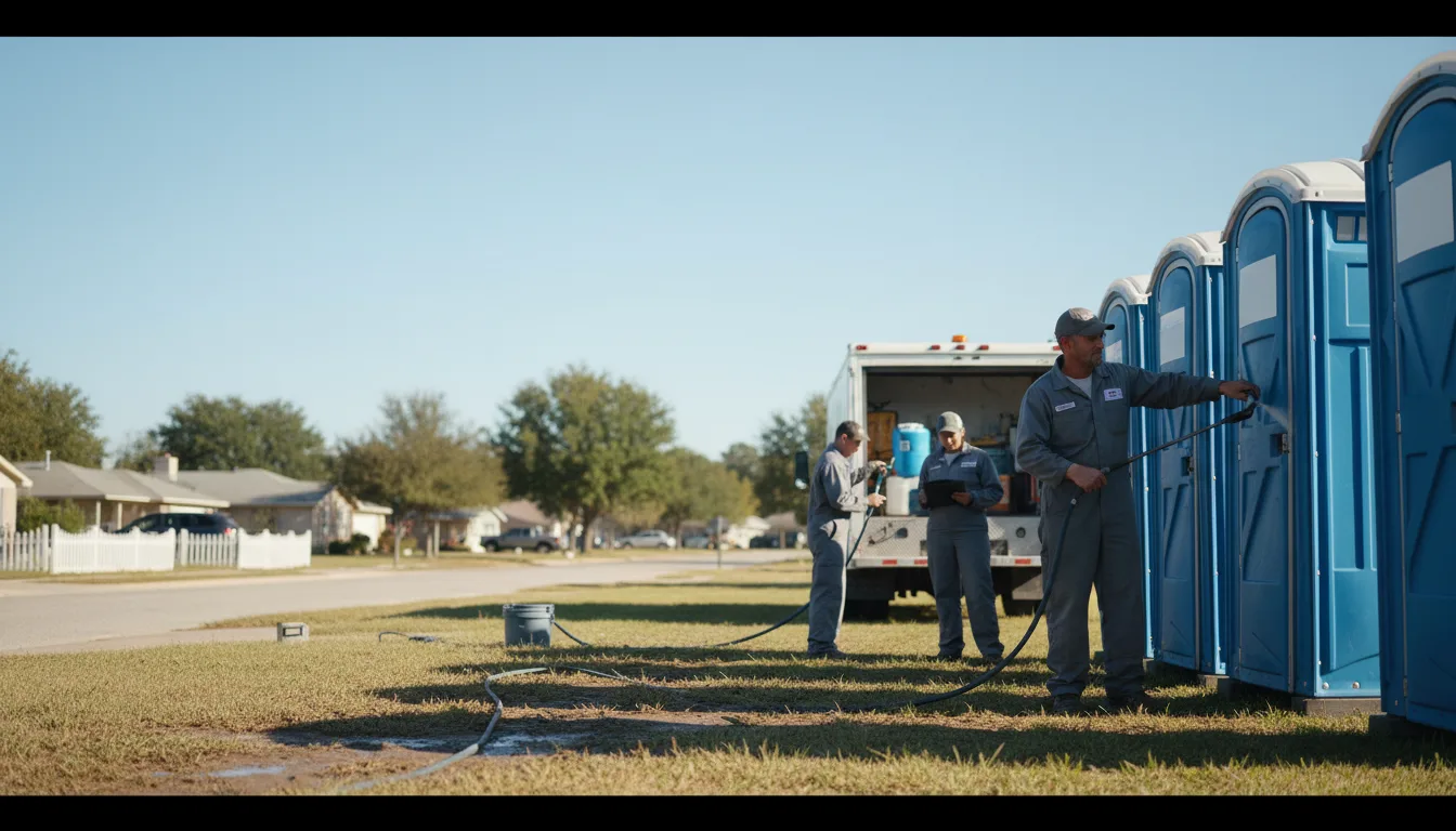 Long-Term Portable Toilet Rental in Saint James, LA near me